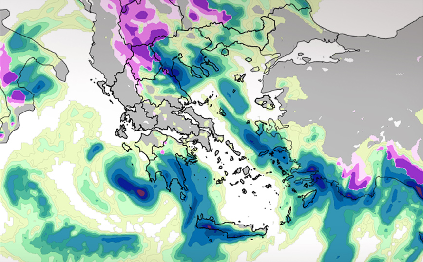 Καιρός: Επιδείνωση με έντονα φαινόμενα την Τρίτη – Πού θα χιονίσει