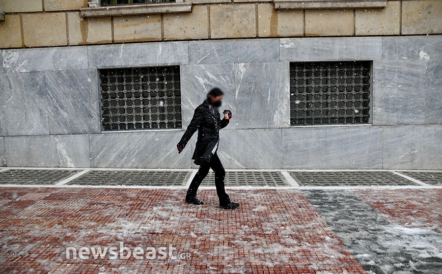 Χιόνια στην Αθήνα Χιόνια στην Αθήνα