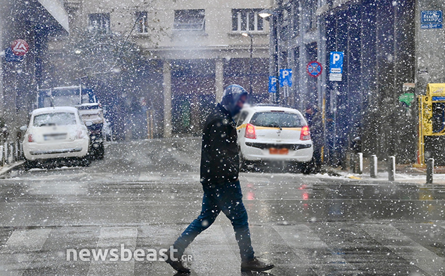 Κακοκαιρία Ελπίδα: Ρολά κατέβασε στις 12:00 το Δημόσιο