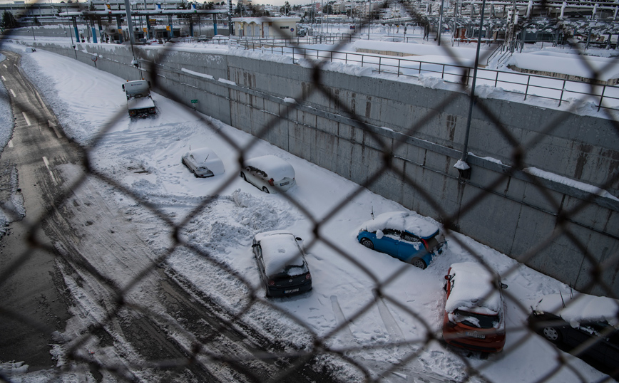 Χιόνια στην Αθήνα
