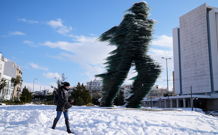 Χιόνια στην Αθήνα