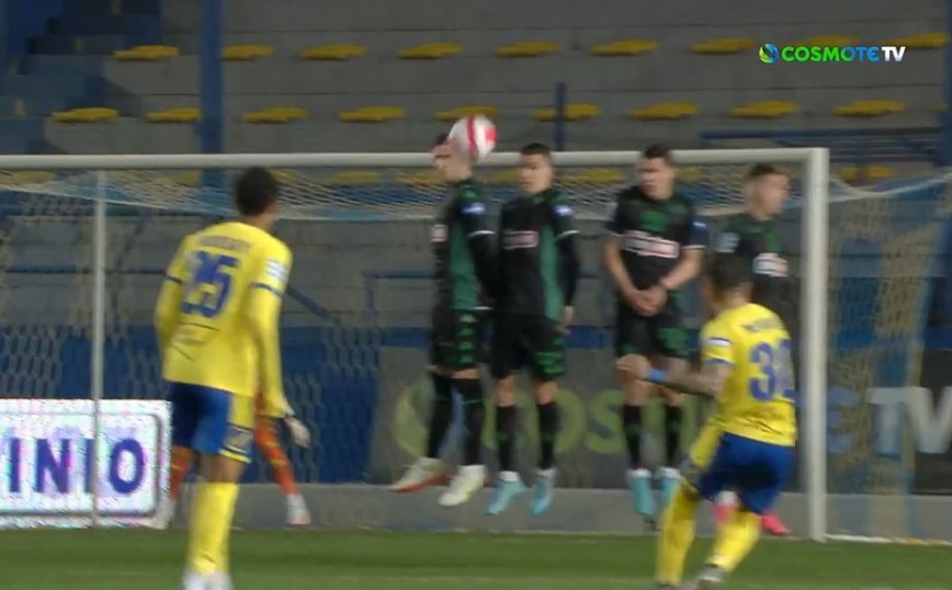 Παναιτωλικός – Παναθηναϊκός: 1-0 στο 47′ ο Μεντόσα – Δείτε το γκολ