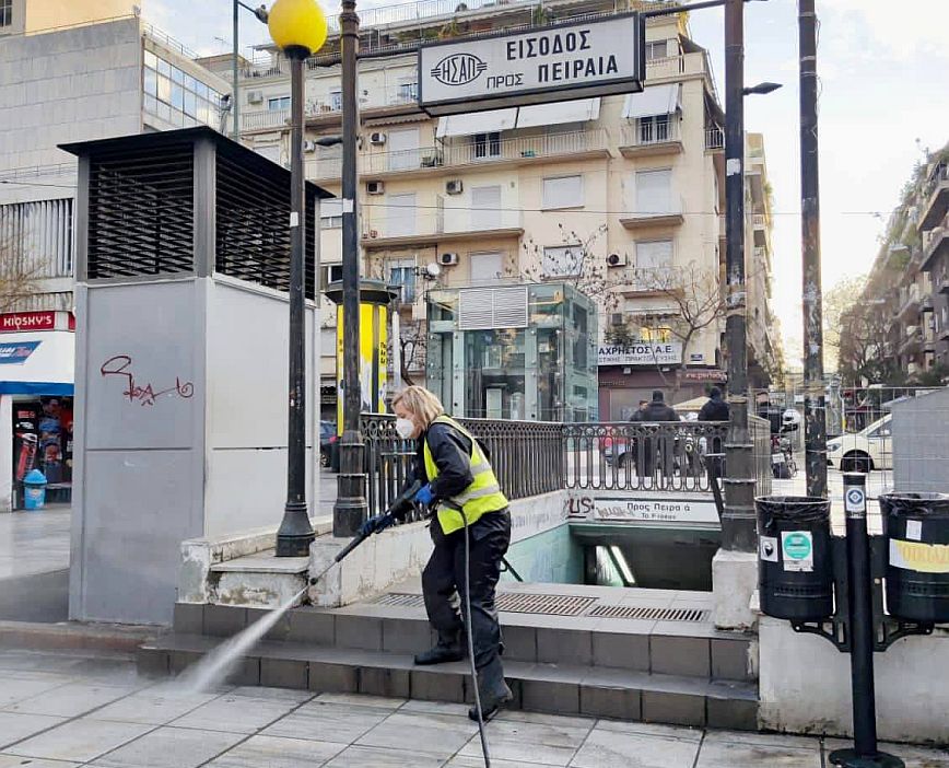 Δήμος Αθηναίων: Επιχείρηση καθαριότητας στην Κυψέλη