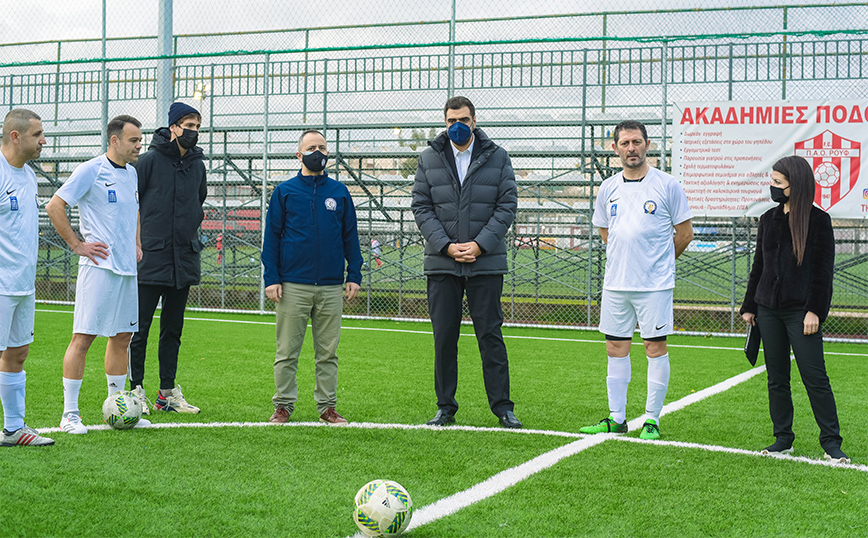 Ποδοσφαιρικό αγώνα μεταξύ αστυνομικών και πρώην κρατουμένων διοργάνωσε ο Θεματικός Τομέας Προστασίας του Πολίτη της Νέας Δημοκρατίας Ποδοσφαιρικό αγώνα μεταξύ αστυνομικών και πρώην κρατουμένων διοργάνωσε ο Θεματικός Τομέας Προστασίας του Πολίτη της Νέας Δημοκρατίας