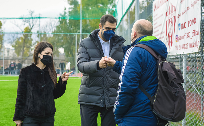 Ποδοσφαιρικό αγώνα μεταξύ αστυνομικών και πρώην κρατουμένων διοργάνωσε ο Θεματικός Τομέας Προστασίας του Πολίτη της Νέας Δημοκρατίας Ποδοσφαιρικό αγώνα μεταξύ αστυνομικών και πρώην κρατουμένων διοργάνωσε ο Θεματικός Τομέας Προστασίας του Πολίτη της Νέας Δημοκρατίας
