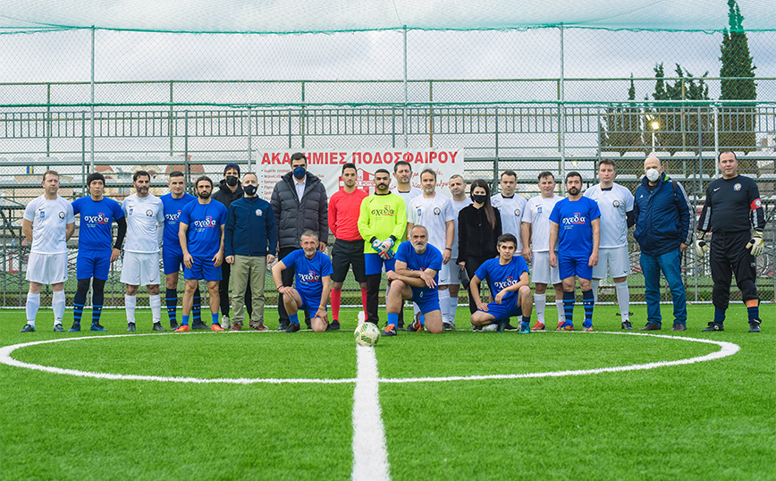 Ποδοσφαιρικό αγώνα μεταξύ αστυνομικών και πρώην κρατουμένων διοργάνωσε ο Θεματικός Τομέας Προστασίας του Πολίτη της Νέας Δημοκρατίας Ποδοσφαιρικό αγώνα μεταξύ αστυνομικών και πρώην κρατουμένων διοργάνωσε ο Θεματικός Τομέας Προστασίας του Πολίτη της Νέας Δημοκρατίας