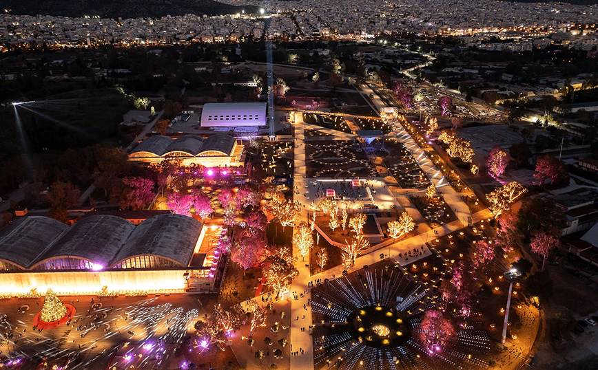 Τα Χριστουγεννιάτικα δέντρα του The Ellinikon Experience Park βρίσκουν νέα κατοικία