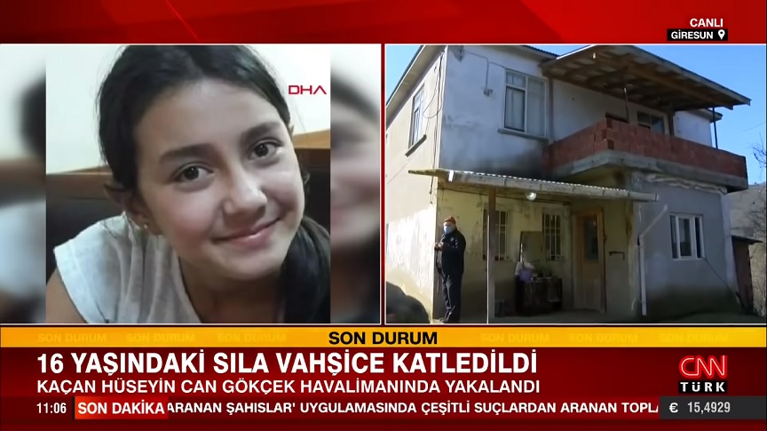 Τουρκία: Οργή για τον 21χρονο που έσφαξε τη 16χρονη πρώην αρραβωνιαστικιά του