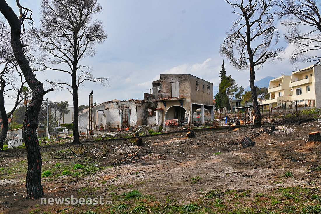 καμένο σπίτι Βαρυμπόμπη καμένο σπίτι Βαρυμπόμπη