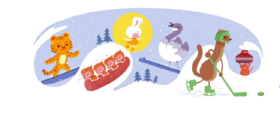 Χειμερινοί Ολυμπιακοί Αγώνες: Στους ρυθμούς της μεγάλης γιορτής του αθλητισμού κινείται το Google Doodle
