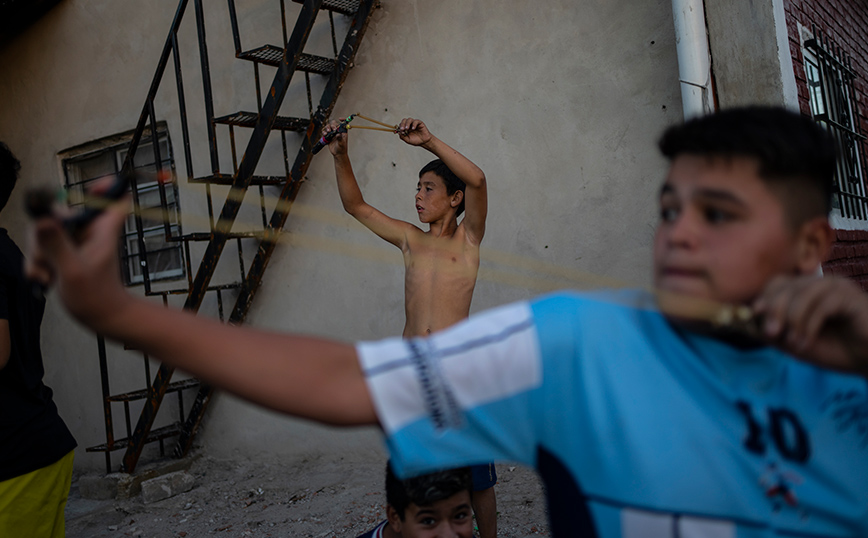 Αγόρια παίζουν στην Αργεντινή Αγόρια παίζουν στην Αργεντινή