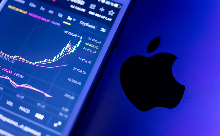 Apple και μετοχές