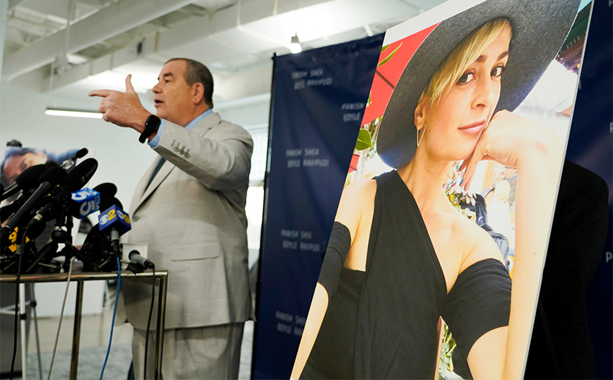 Ο δικηγόρος της οικογένειας της Αλίνα Χάτσινς Ο δικηγόρος της οικογένειας της Αλίνα Χάτσινς