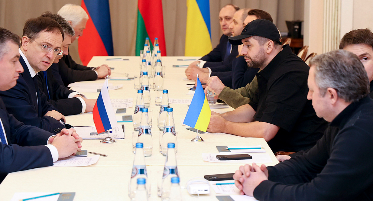 Πόλεμος στην Ουκρανία: Πιθανόν αύριο ο δεύτερος γύρος των διαπραγματεύσεων
