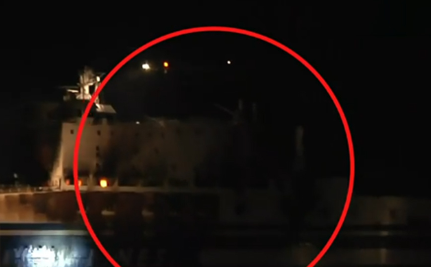 Εκδήλωση πυρκαγιάς σε Ε/Γ-Ο/Γ πλοίο στην Ερεικούσα Εκδήλωση πυρκαγιάς σε Ε/Γ-Ο/Γ πλοίο στην Ερεικούσα