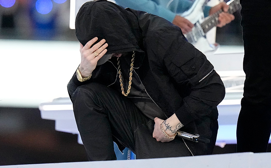 Ο EMinem στο Super Bowl Ο EMinem στο Super Bowl