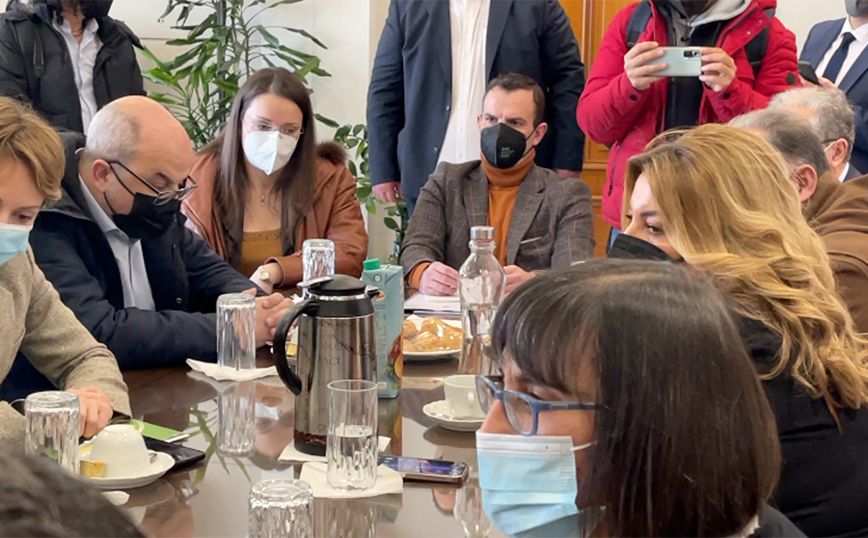 Επίσκεψη Γεωργιάδη στην Καστοριά