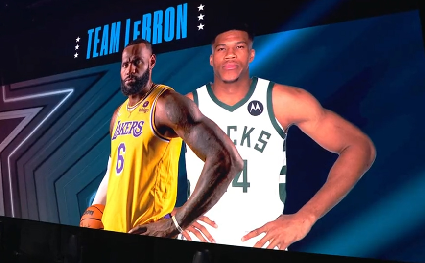 NBA All-Star Game: Ο Γιάννης πρώτη επιλογή του Τζέιμς – Αυτές είναι οι Team LeBron και Team Durant