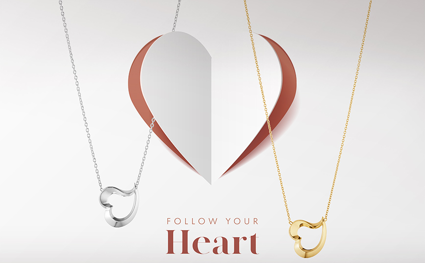 Hearts of Georg Jensen collection