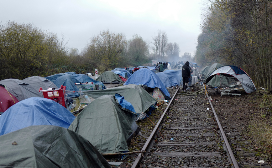 Καταυλισμός μεταναστών στο Καλαί