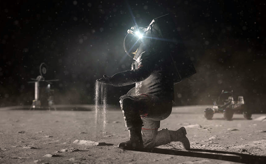 Αστροναύτης στη Σελήνη Αστροναύτης στη Σελήνη