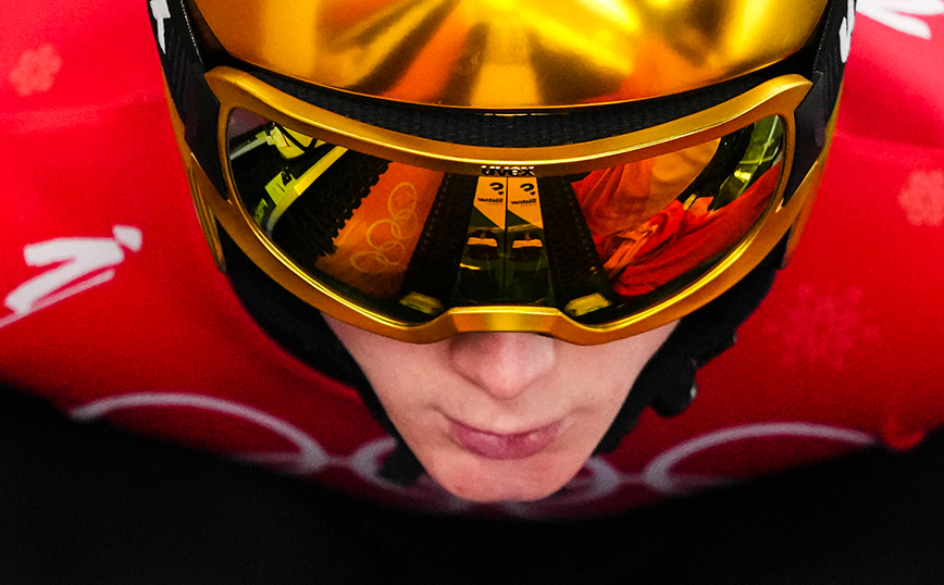 Στιγμιότυπο από τους Χειμερινούς Ολυμπιακούς του Πεκίνου Στιγμιότυπο από τους Χειμερινούς Ολυμπιακούς του Πεκίνου