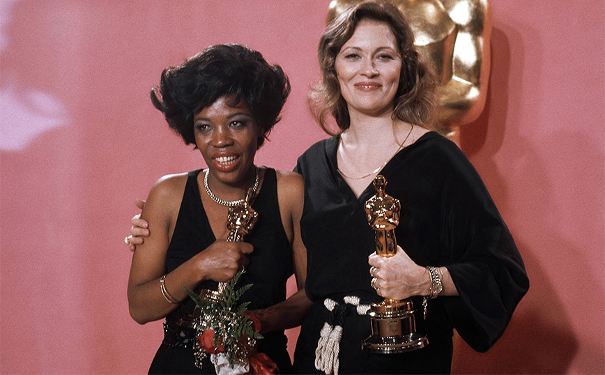 Η Φέι Ντάναγουεϊ και η σύζυγος του Πίτερ Φιντς