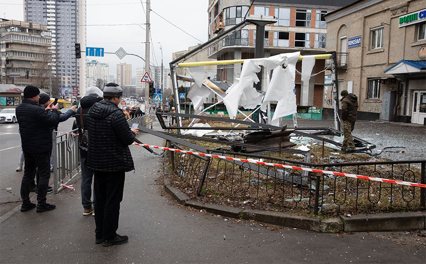Σε εξέλιξη η ρωσική εισβολή στην Ουκρανία Σε εξέλιξη η ρωσική εισβολή στην Ουκρανία