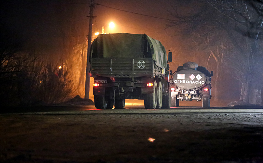 Ουκρανία: «Σε θέση μάχης το 80% του στρατού της Ρωσίας στα σύνορα»
