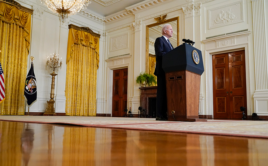 ΗΠΑ: Ο πρόεδρος Μπάιντεν θα παραμείνει στην Ουάσινγκτον απόψε, σύμφωνα με τον Λευκό Οίκο
