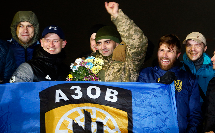 Οι ουκρανοί νεοναζί του Τάγματος Αζόφ Οι ουκρανοί νεοναζί του Τάγματος Αζόφ