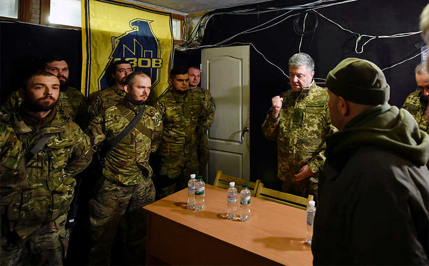 Οι ουκρανοί νεοναζί του Τάγματος Αζόφ Οι ουκρανοί νεοναζί του Τάγματος Αζόφ