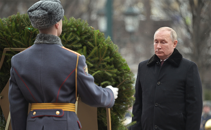 O Ρώσος πρόεδρος Πούτιν O Ρώσος πρόεδρος Πούτιν