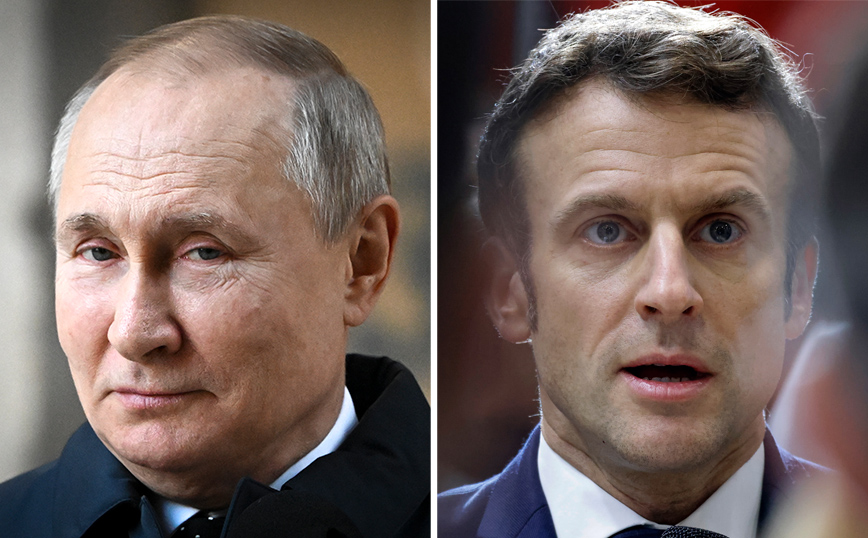 Πόλεμος στην Ουκρανία: Πούτιν και Μακρόν μίλησαν τηλεφωνικά επί 90 λεπτά