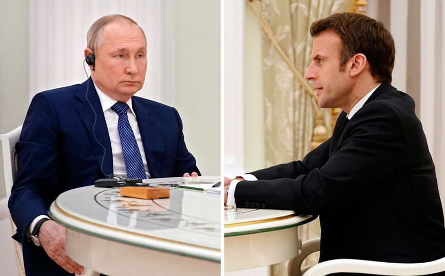 Ανησυχία Πούτιν και Μακρόν για την ασφάλεια στην Ευρώπη &#8211; Συμφώνησαν στην ανάγκη για διάλογο