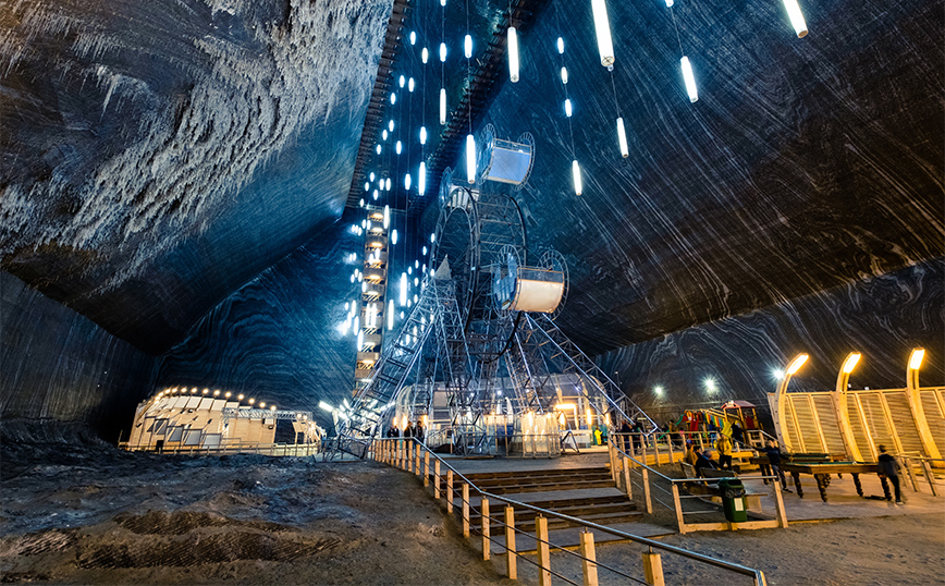 Υπόγειο θεματικό πάρκο στη Ρουμανία