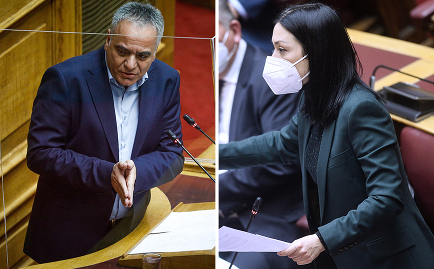 Κόντρα Σκουρλέτη – Γιαννακοπούλου για την ένσταση αντισυνταγματικότητας στο νομοσχέδιο του υπουργείου Εργασίας