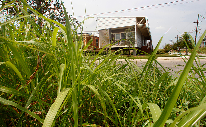 Σπιτια που έχτισε ίδρυμα του Μπραντ Πιτ στη Νέα Ορλεάνη Σπιτια που έχτισε ίδρυμα του Μπραντ Πιτ στη Νέα Ορλεάνη