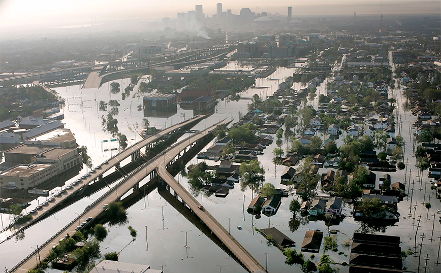 Πλημμύρες από τον τυφώνα Κατρίνα Πλημμύρες από τον τυφώνα Κατρίνα