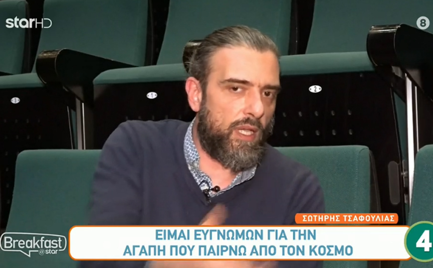 Σωτήρης Τσαφούλιας: Δεν με θεωρώ influencer, απλώς λέω αυτό που σκέφτομαι