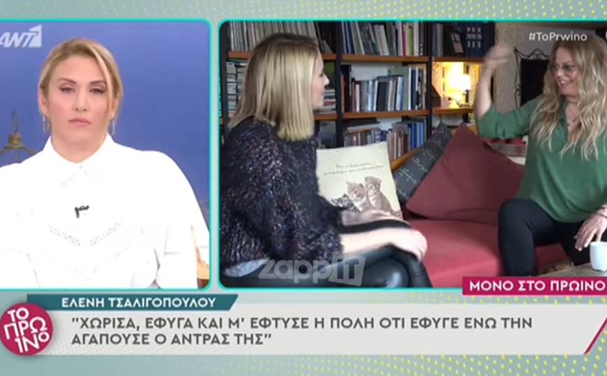 Ελένη Τσαλιγοπούλου: Η αντίδραση του κόσμου, πριν 20 χρόνια, όταν χώρισε – «Έφυγε για να γίνει που…α»