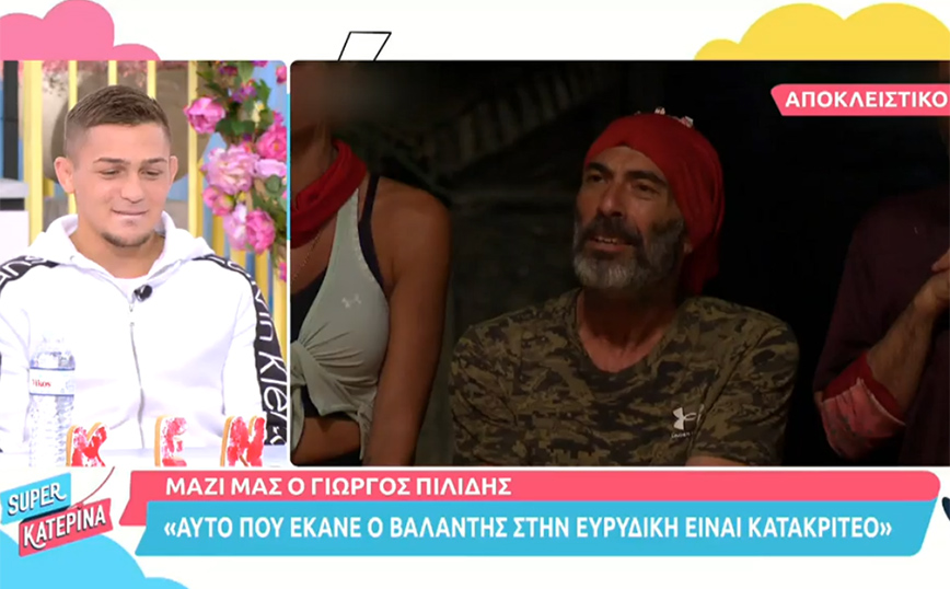 Survivor 5: «Νομίζω πως δεν είναι καλά ο Βαλάντης» λέει ο Γιωρίκας Πηλίδης