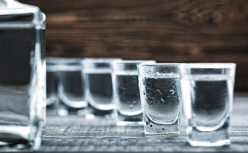 Σφινάλια με βότκα Σφινάλια με βότκα