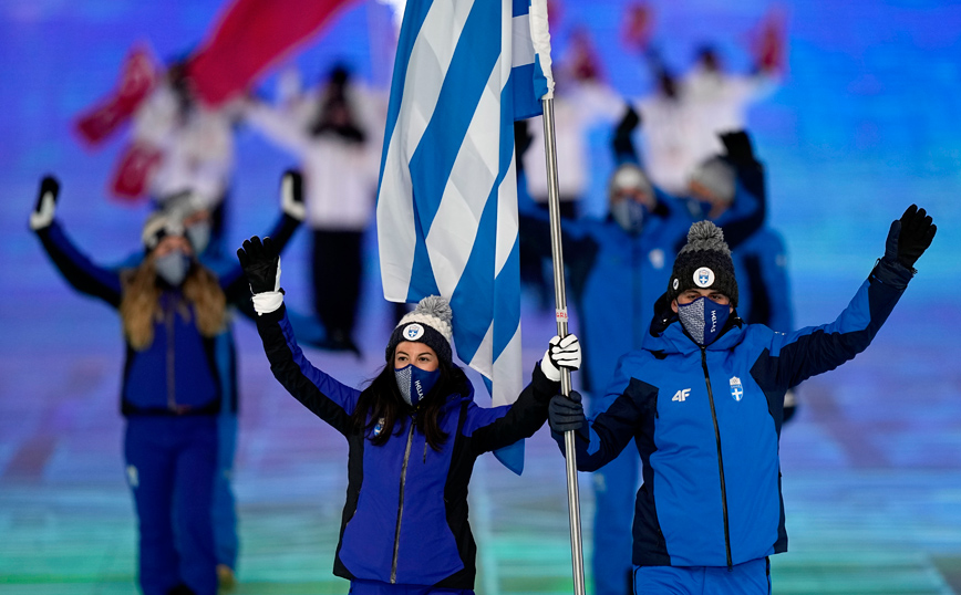 Ελληνική αποστολή στο Πεκίνο για τους Χειμερινούς Ολυμπιακούς