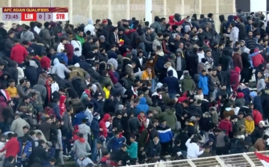 Προκριματικά Μουντιάλ: Ρατσιστική επίθεση, επεισόδια και διακοπή στο Λίβανος – Συρία