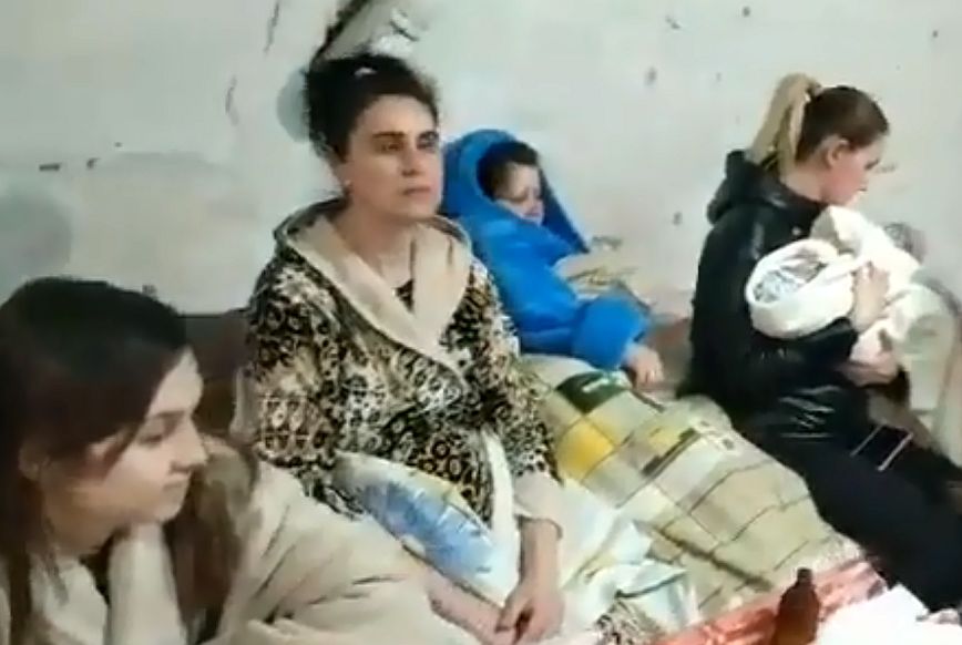Πόλεμος στην Ουκρανία: Έγκυες και νεογέννητα κρύβονται σε καταφύγιο – Δείτε το βίντεο