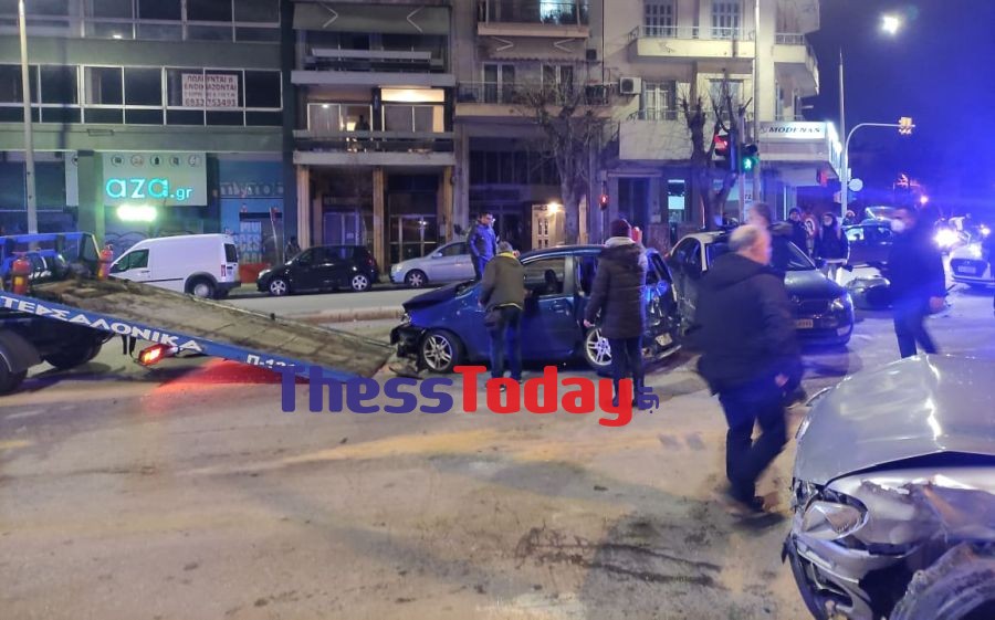 Τροχαίο στη Θεσσαλονίκη