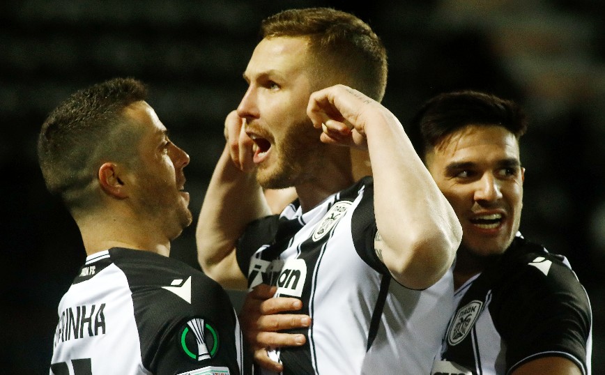 Europa Conference League: Ο ΠΑΟΚ «βλέπει» 8άδα με το 1-0 επί της Γάνδης στην Τούμπα – Δείτε το γκολ