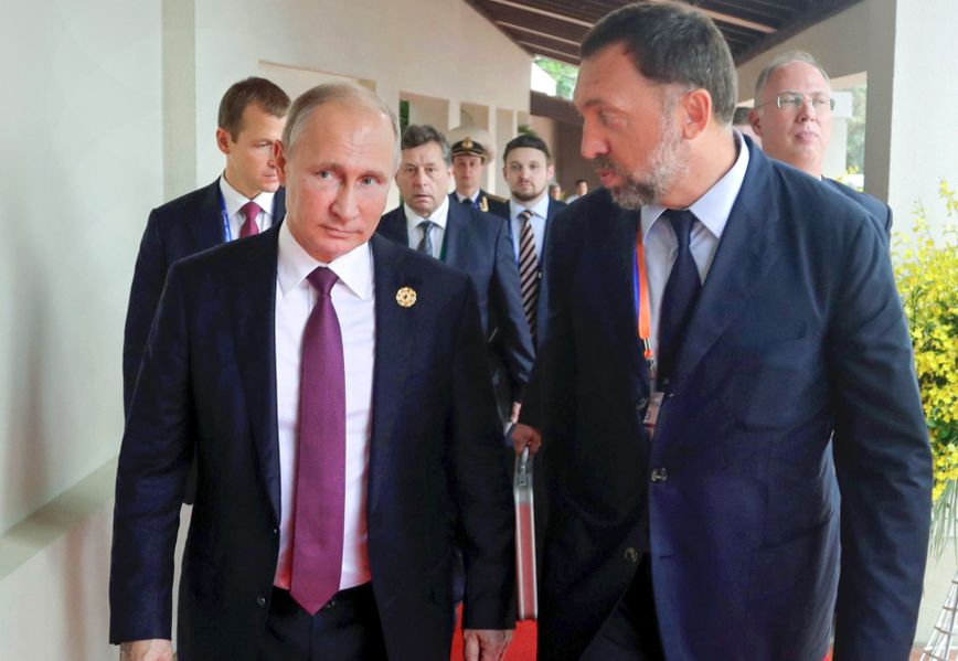 Πούτιν και Ντερίμπασκα Πούτιν και Ντερίμπασκα