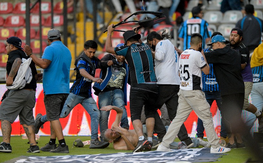 Μεξικό: 10 συλλήψεις για τα επεισόδια που προκάλεσαν τον θάνατο 17 οπαδών &#8211; Δείτε τη φωτογραφία